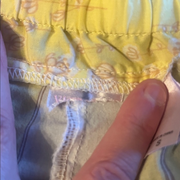 Victoria's Secret White and Yellow Pajama Pants - Picture 8 of 9